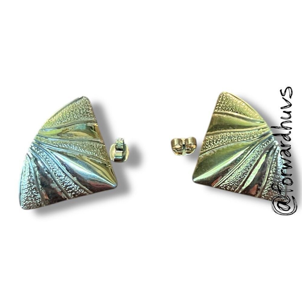 Bundle Sale 3 for $15 | Gold Tone Stud Earrings